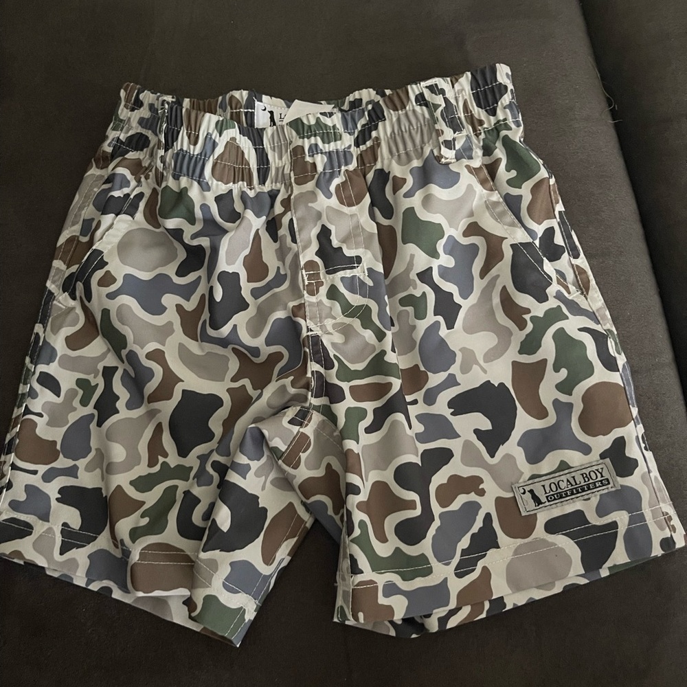 LOCAL BOY Camo Kids Shorts